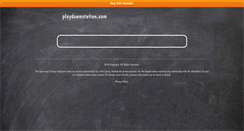 Desktop Screenshot of playdownstation.com